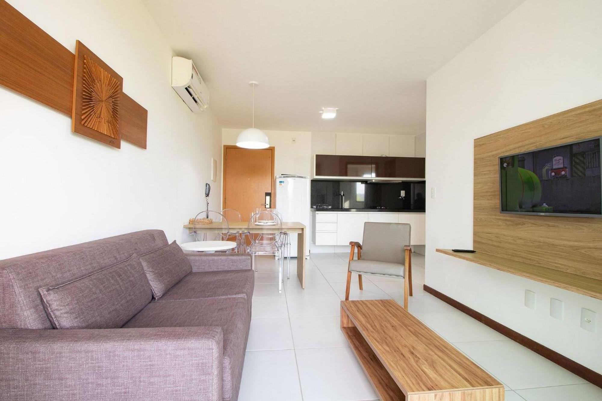 Apartamento Lindo no Iloa Residence Barra de São Miguel Esterno foto